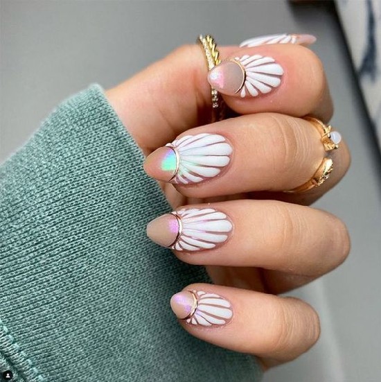 mẫu nail đi du lịch