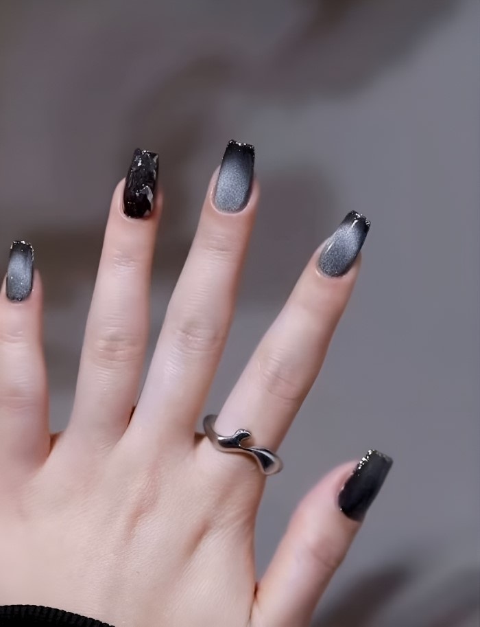 nail đen đẹp