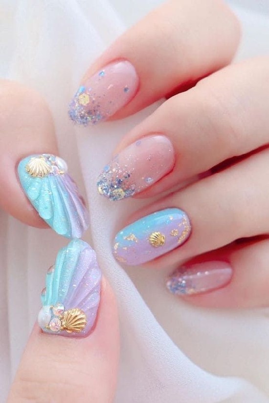 nail đi biển thiết kế