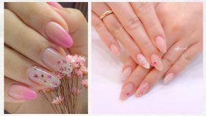 Những mẫu nail vẽ hoa đơn giản đẹp “hot trend” nhất năm 2024