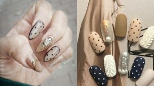 Tổng hợp 20+ mẫu nail chấm bi cực xinh, đáng yêu