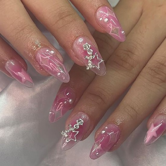 nail hồng đất