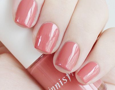 nail màu hồng pastel