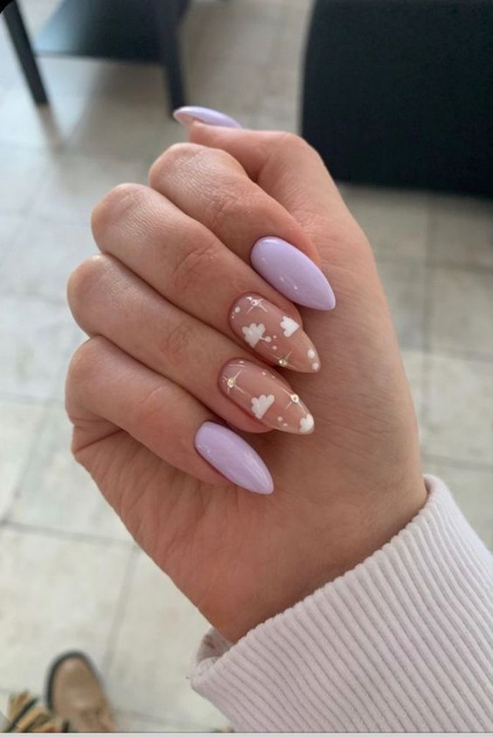 nails pastel đơn giản