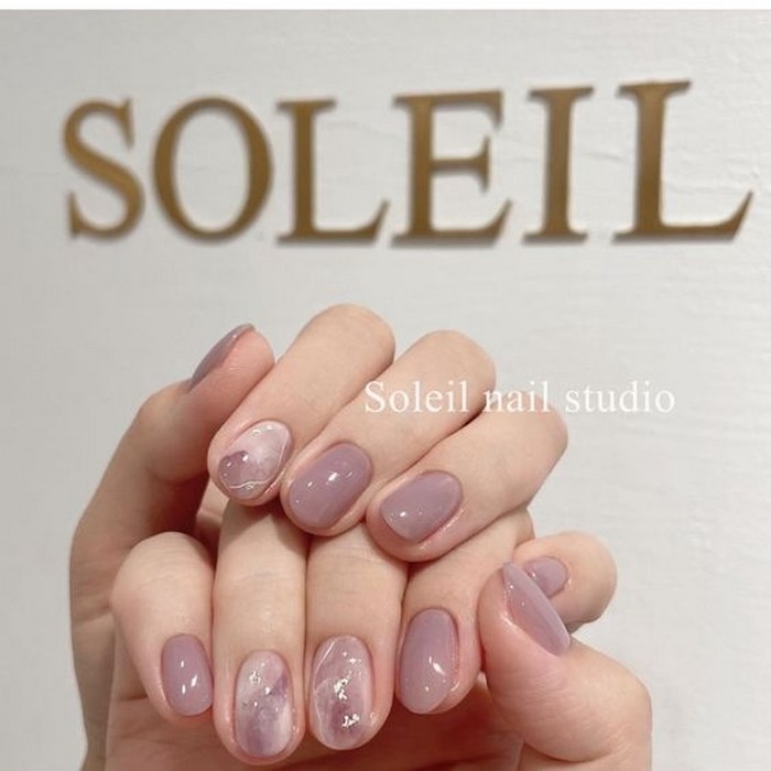 sơn nail tím đẹp nhất