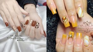 Mệnh Thổ sơn móng tay màu gì? Gợi ý 100+ mẫu nail mệnh Thủy siêu xinh