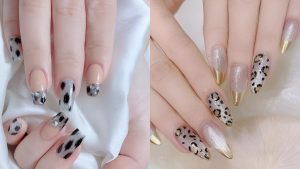 Top những mẫu nail da beo (da báo) cho cô nàng cá tính mạnh mẽ