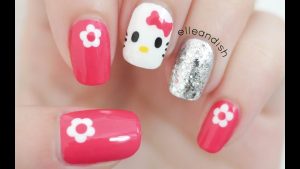 Khám phá các mẫu nail Hello Kitty cực xinh