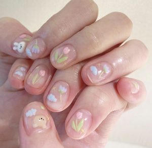 Nail hoa tulip: Những ý tưởng thiết kế nail độc đáo nhất