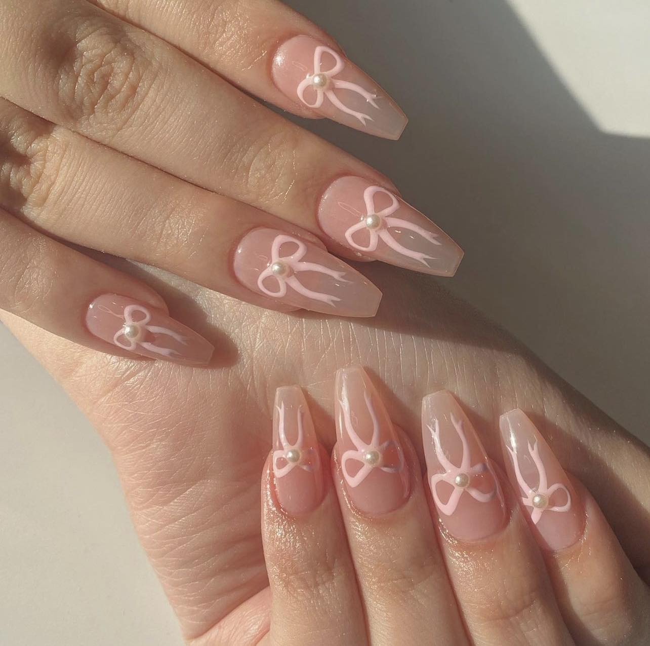 Gợi ý chiếc nơ cho nail