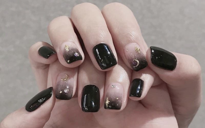 Hiệu ứng chuyển màu trên nail ombre tạo nên nét quyến rũ đầy lãng mạn