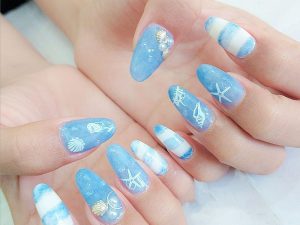 Top 15+ mẫu nail đi biển cực xinh cho nàng diện hè