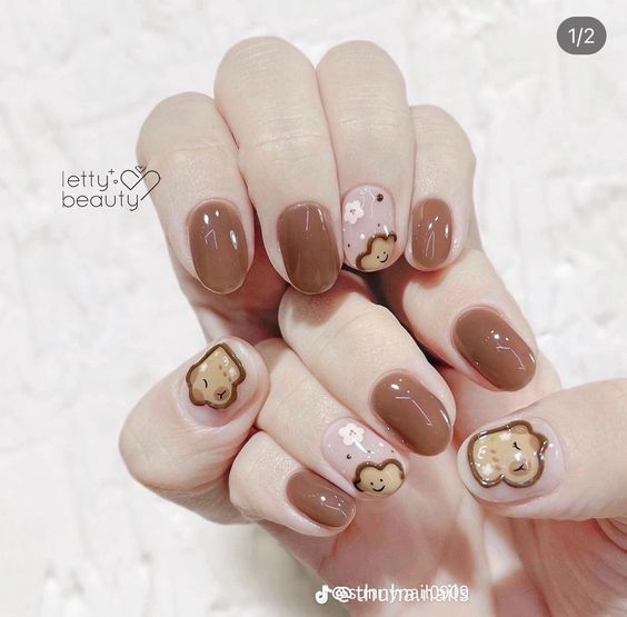 Mẫu nail vẽ tay